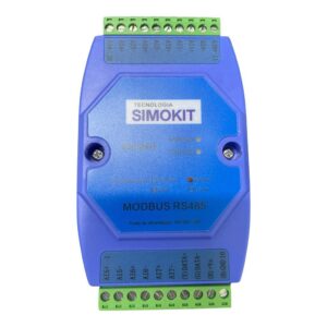 Módulo I/o Rs485 Modbus Rtu 4 Entradas Analógicas  4 Saídas