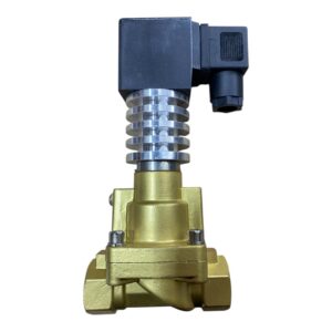 Valvula Solenoide NF Latão DN15 Alta Temperatura 300C 220V