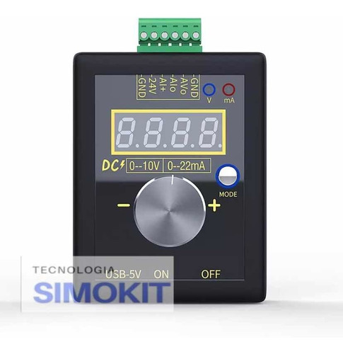 Gerador De Sinal 4 A 20ma 0- 10v - Bateria