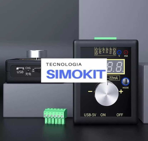 Gerador De Sinal 4 A 20ma 0- 10v - Bateria - Imagem 2