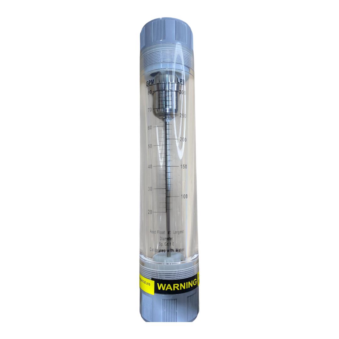 Rotâmetro Água 100 A 300 LPM BSP DN50