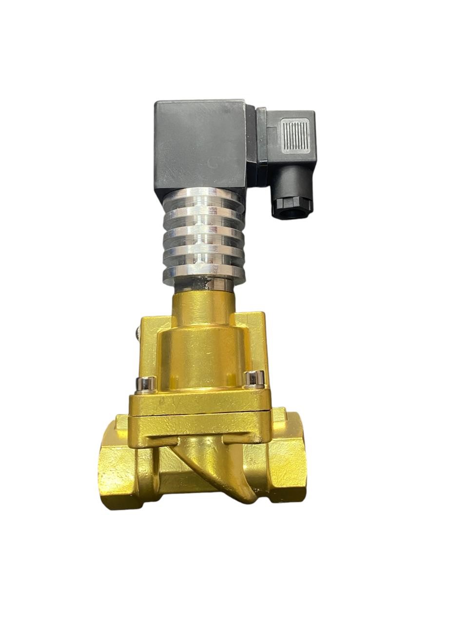 Válvula Solenoide NF Latão DN20 Alta Temperatura 300C 220v