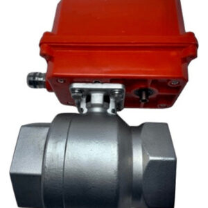 Válvula Esfera Reta Inox DN40 CTF02 220V