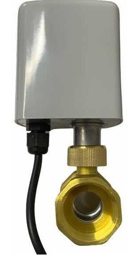 Válvula Esfera Reta Latão DN20 3 vias S/ Motor