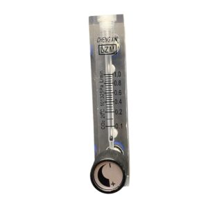 Rotâmetro Painel Co2 1/4 0.1-1 LPM C/ Válvula