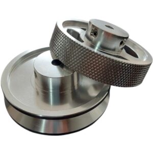 RODA PARA ENCODER ALUMINIO DIÂMETRO EM U 200MM