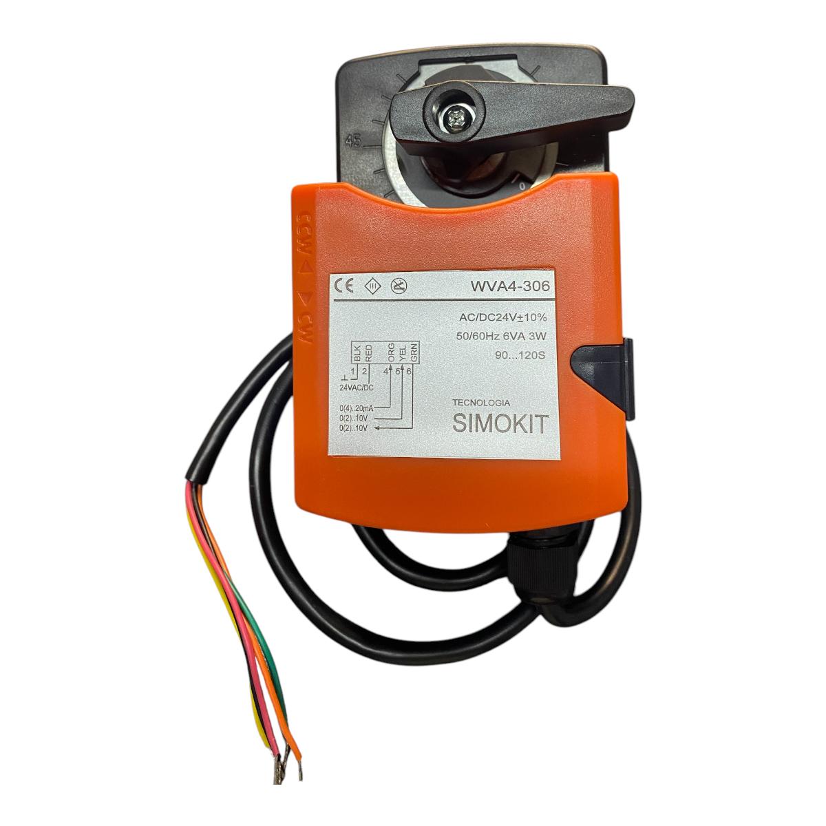Válvula Esfera Reta Inox DN50 Proporcional 0-10V - 4/20mA - Imagem 6