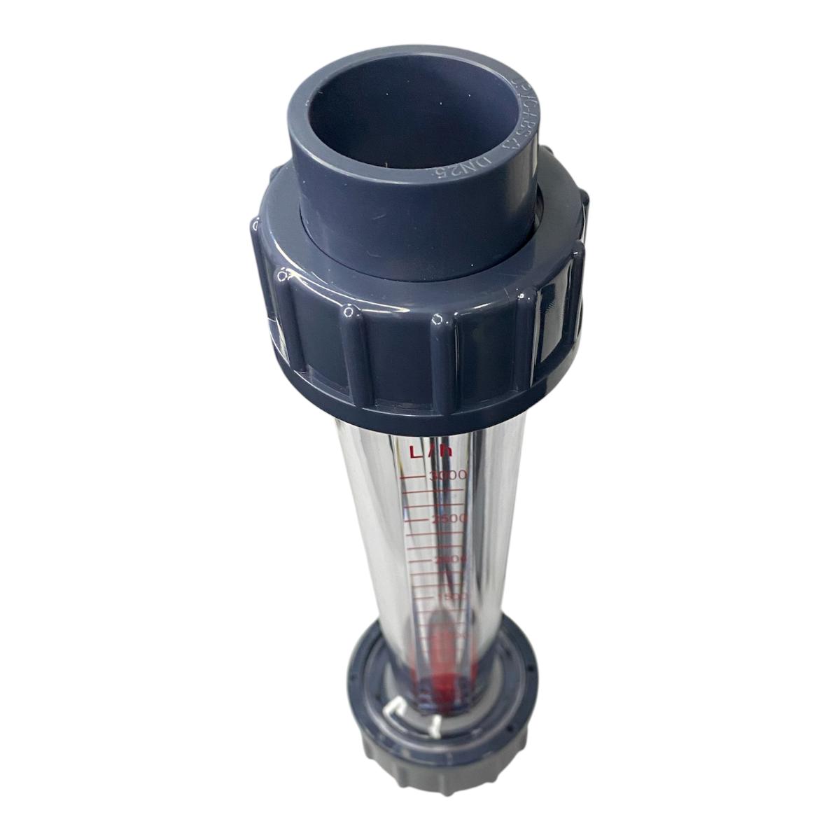 Rotâmetro Água 60 A 600 L/h DN20 Rosca BSP - Imagem 2