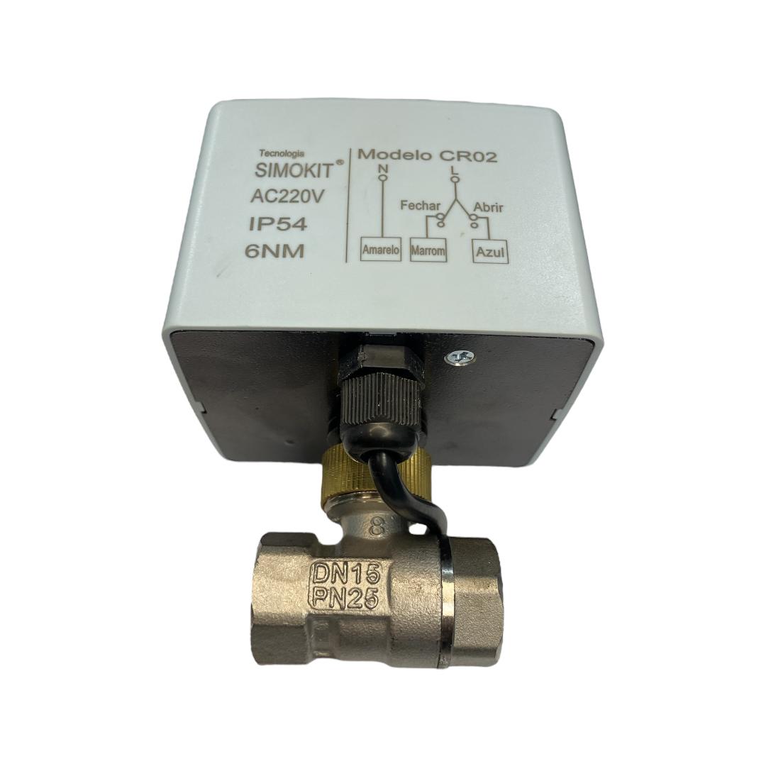 Válvula Esfera Reta Inox DN15 CR02 220V - Imagem 4