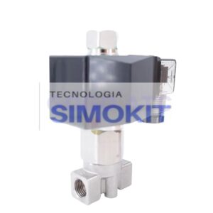 Válvula Solenoide NA Inox DN6 220V 150BAR