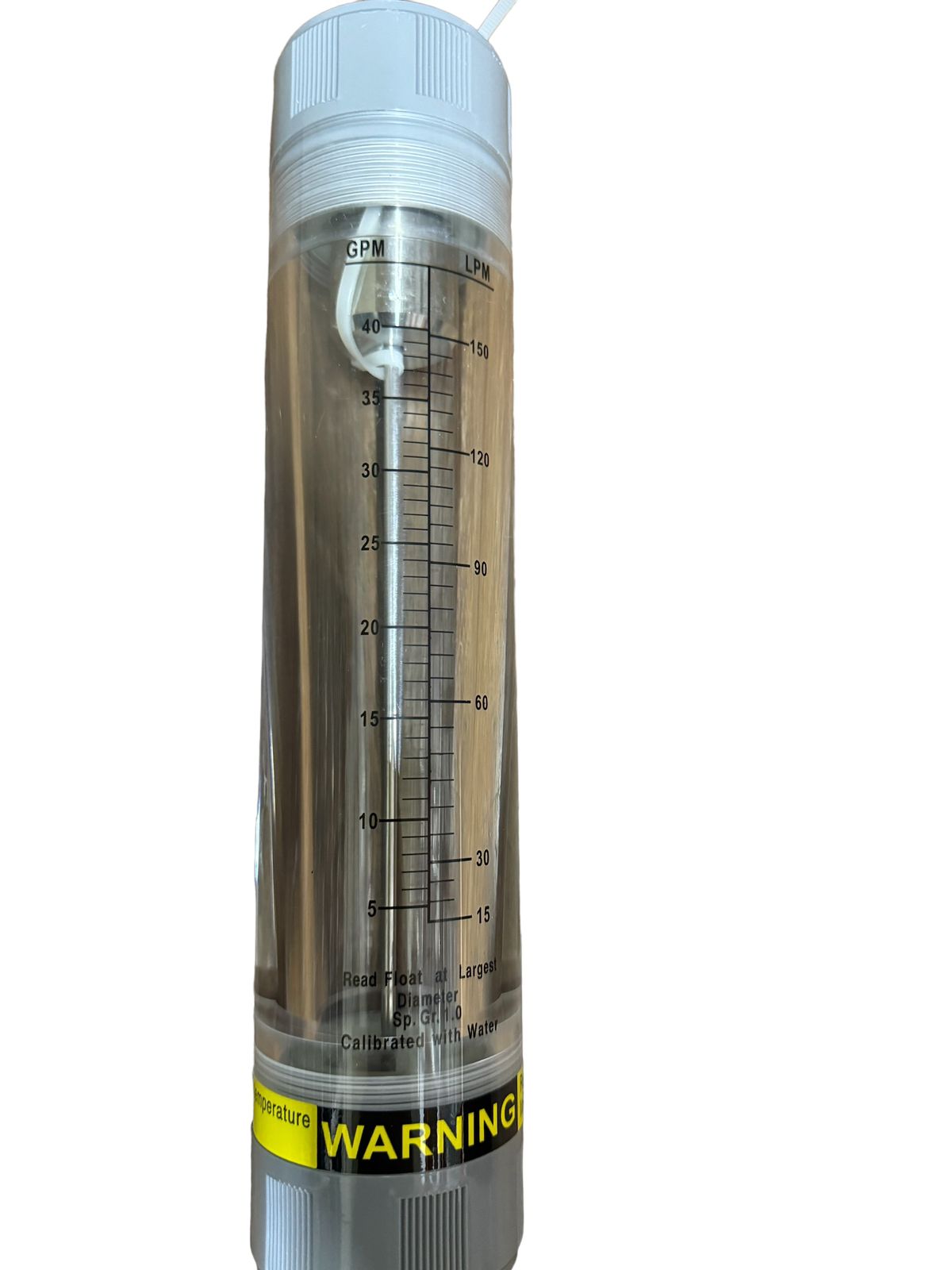 Rotâmetro Água 15 A 150 LPM BSP DN40 - Imagem 3