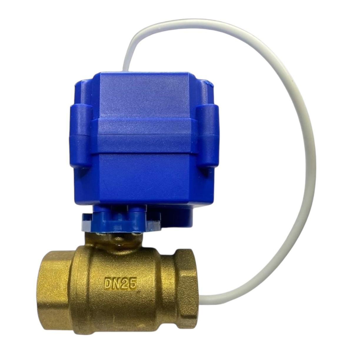 Válvula Esfera Reta Latão DN25 CR04 220V