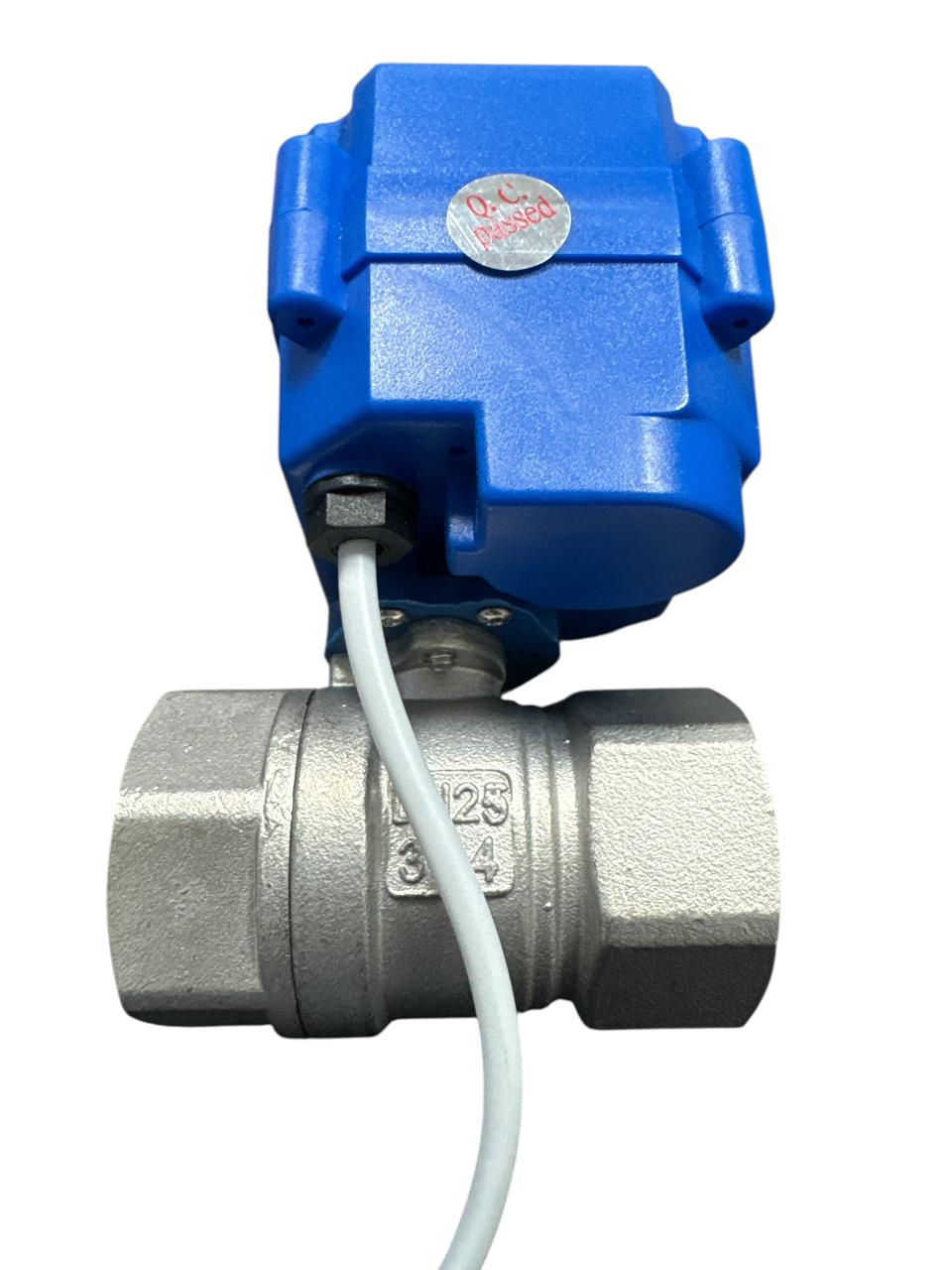 Válvula Esfera Reta Inox Dn25 CR02 9-24v
