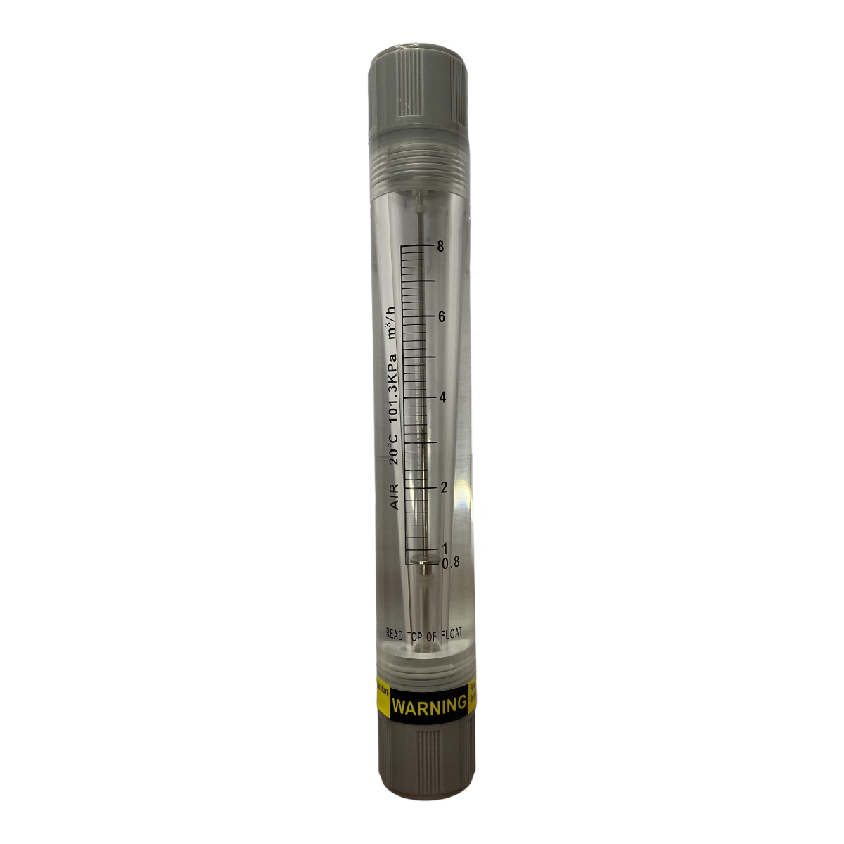 Rotâmetro Ar 800 A 8.000 l/h BSP Dn15