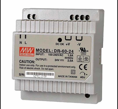 Fonte DIN 24V 2,5A-60W