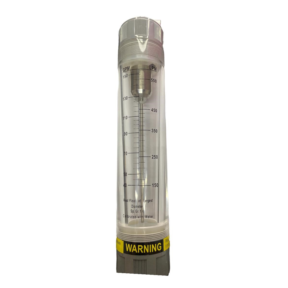 Rotâmetro Água 150 A 550 LPM BSP DN50