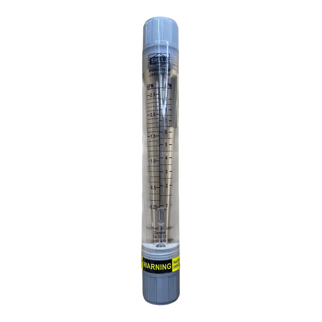 Rotâmetro Água 1 A 9 LPM BSP DN15