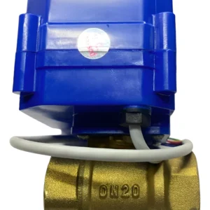 Válvula Esfera Reta Latão DN20 CR04 9-24V