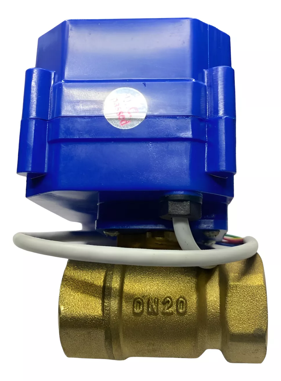 Válvula Esfera Reta Latão DN20 CR04 9-24V