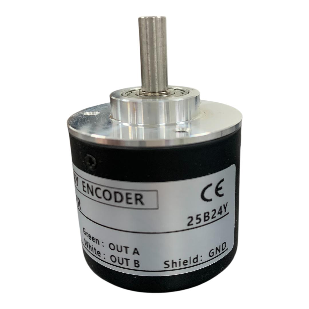 Encoder 200 Pulsos6mm 24v + Roda 96mm+ Contador+ Suporte - Imagem 10