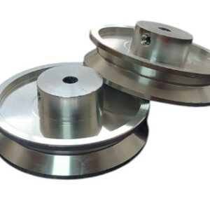 RODA PARA ENCODER ALUMINIO EM V DIÂMETRO 200MM