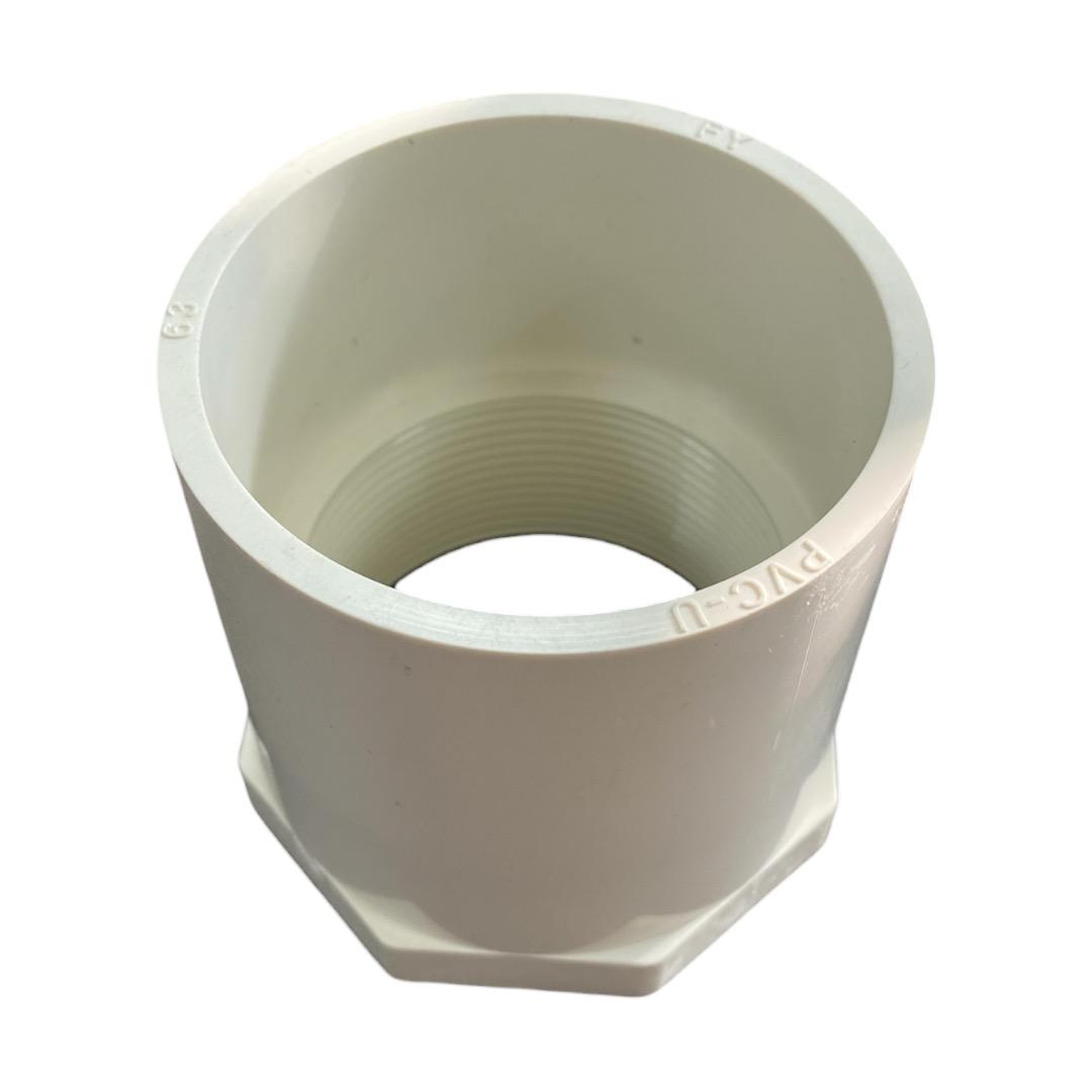 LUVA ROSCÁVEL FÊMEA DN63 (PVC) - Imagem 2