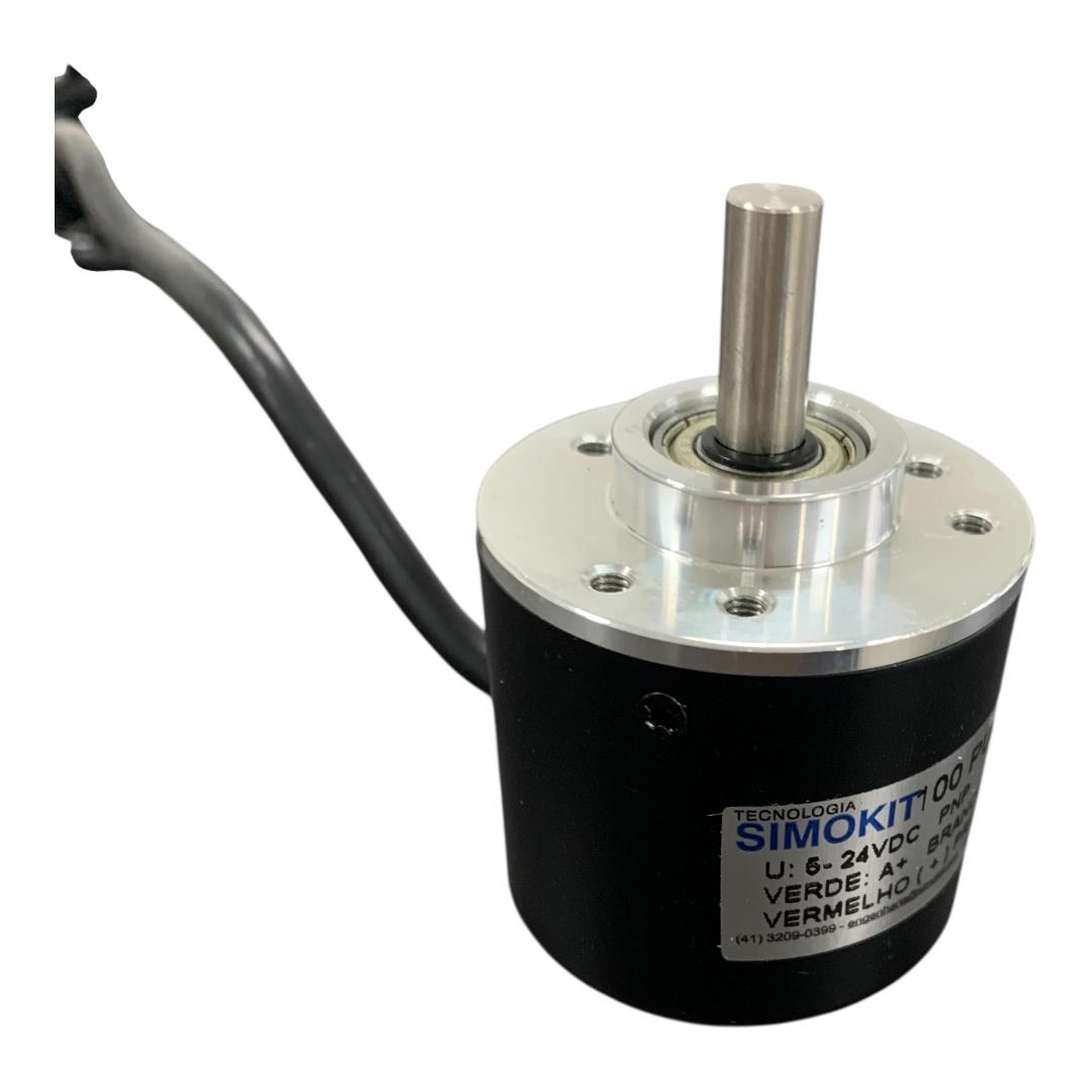 Encoder 100 Pulsos PNP Eixo 6mm 5-24v - SIMOKIT - Imagem 4