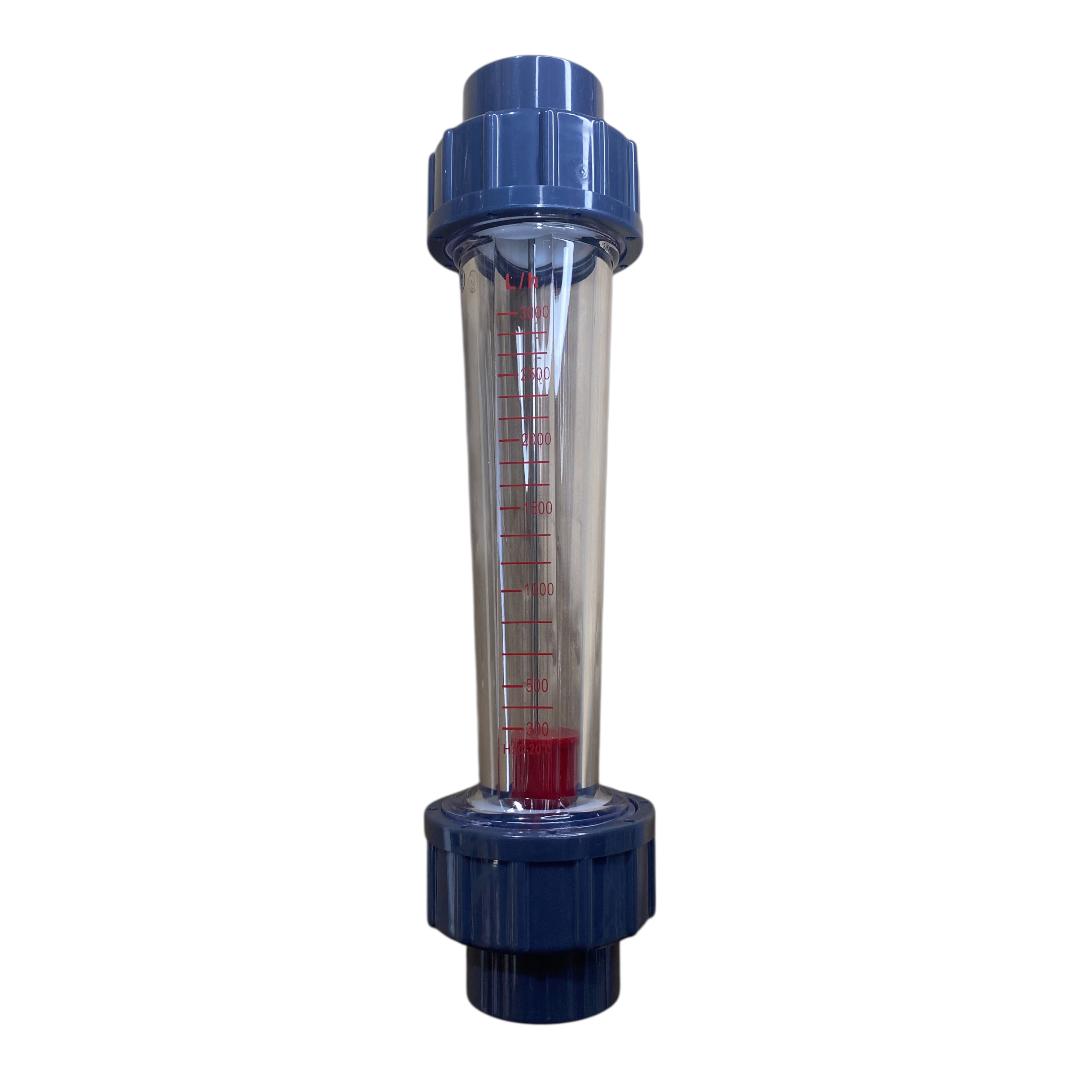 Rotâmetro Água 300 A 3000 L/h DN25 Rosca BSP