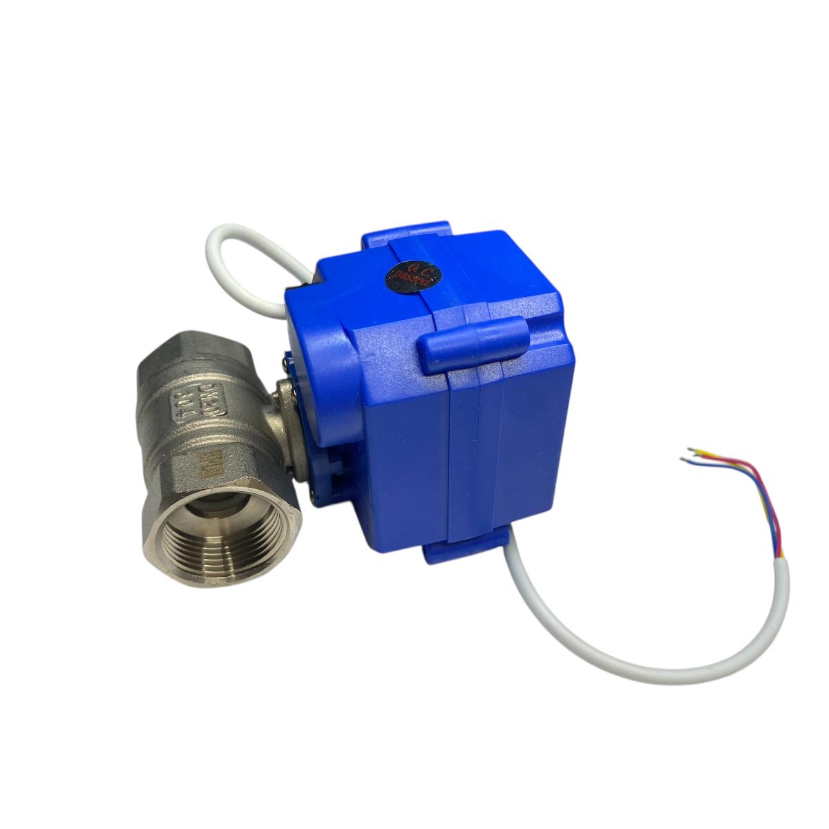 Válvula Esfera Reta Inox DN20 CR02 9-24v - Imagem 2