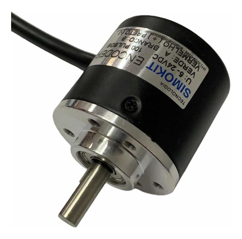 Encoder 600 Pulsos PNP Eixo 6mm 5-24v - SIMOKIT