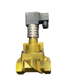 Válvula Solenoide NF Latão DN25 Alta Temperatura 300C 220v
