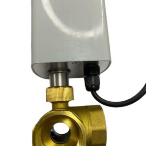 Válvula Esfera 3 Vias Latão DN25 CR02 24V