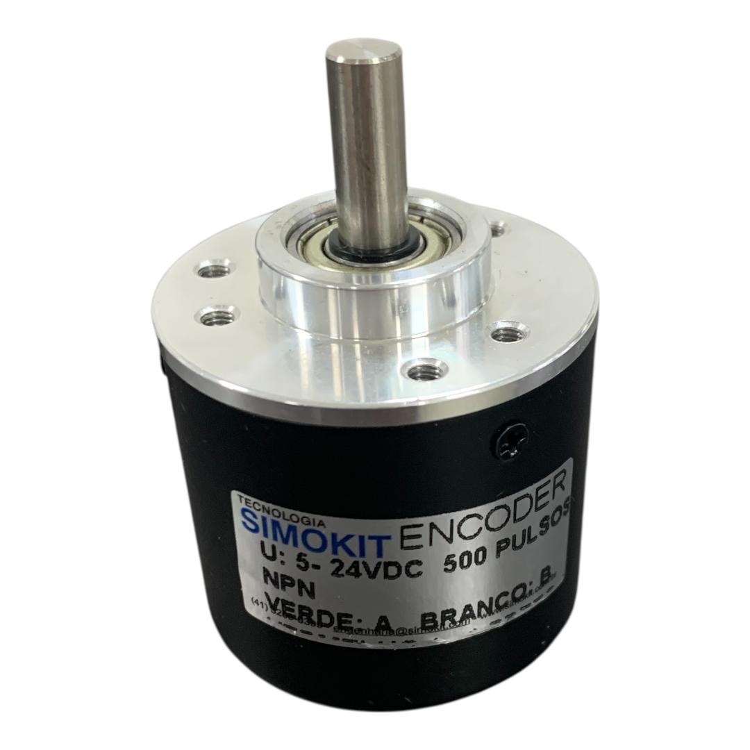 Encoder 500 Pulsos NPN Eixo 6mm 5-24v - SIMOKIT