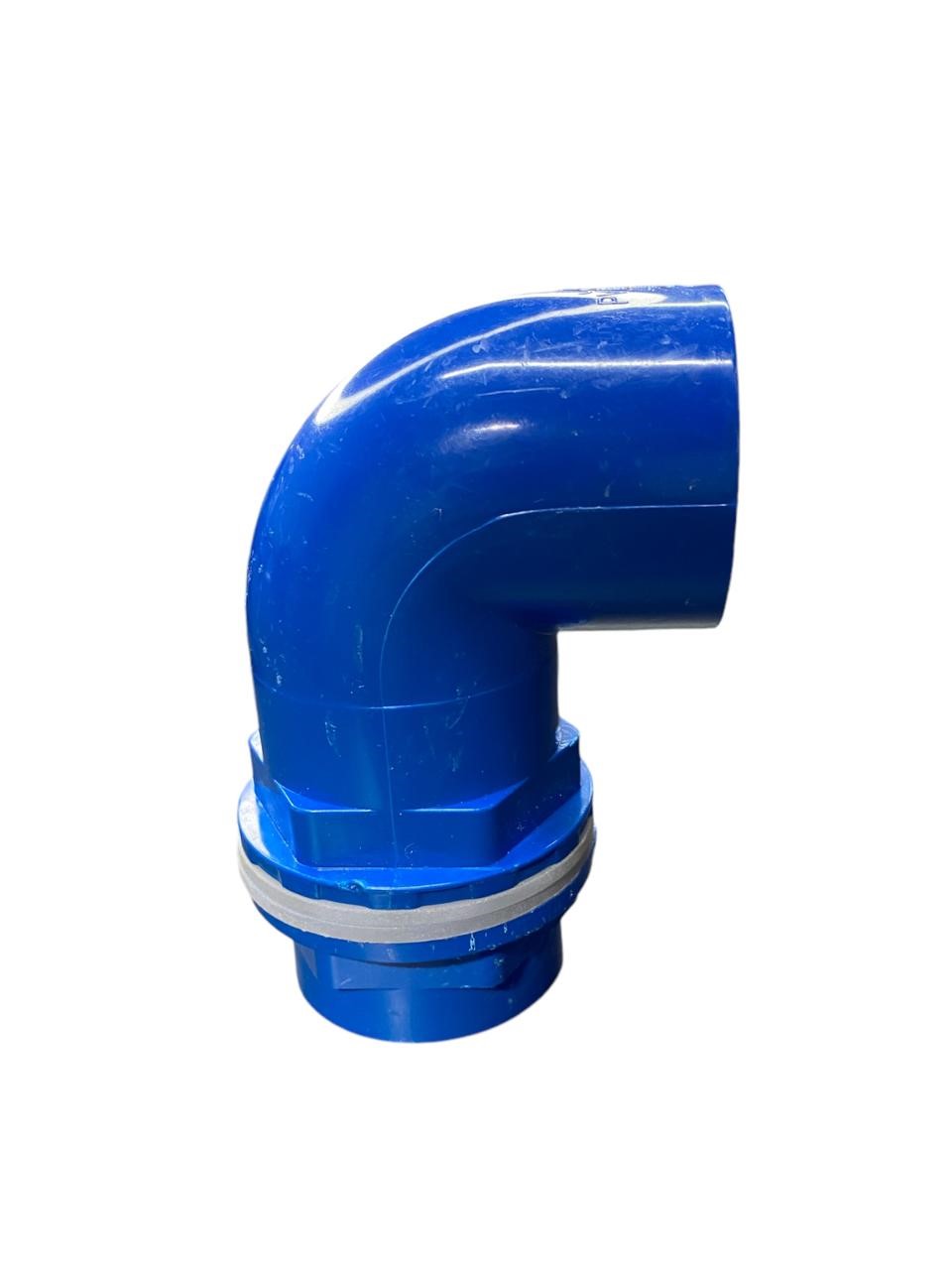 CONECTOR COM FLANGE 90º EM PVC DN40