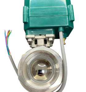 Válvula Esfera Reta Inox DN40 CR02S 24V