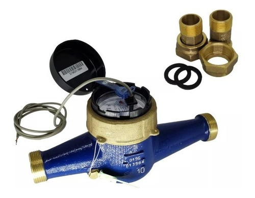 Hidrômetro Medidor De Água Multijato 1 Pol C/ Sensor Automa
