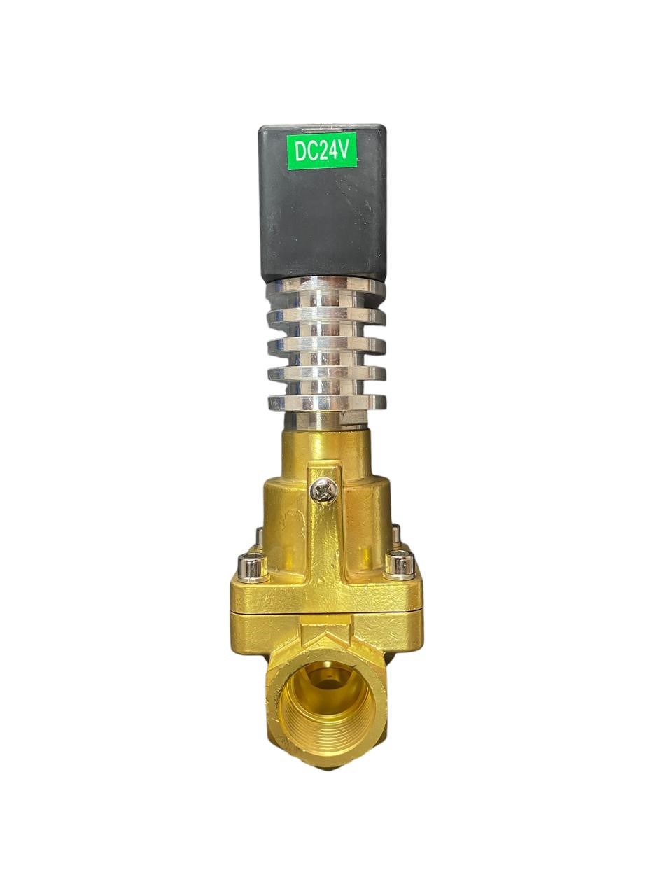 Válvula Solenoide NF Latão DN20 Alta Temperatura 300C 220v - Imagem 2