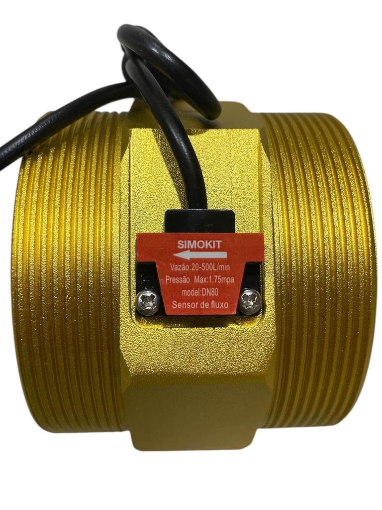Sensor de Fluxo DN80 Simokit
