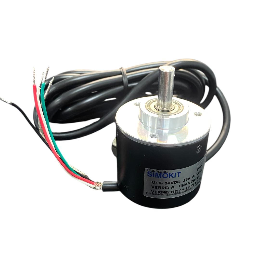 Encoder 200 Pulsos PNP Eixo 6mm 5-24v – SIMOKIT – SIMOKIT