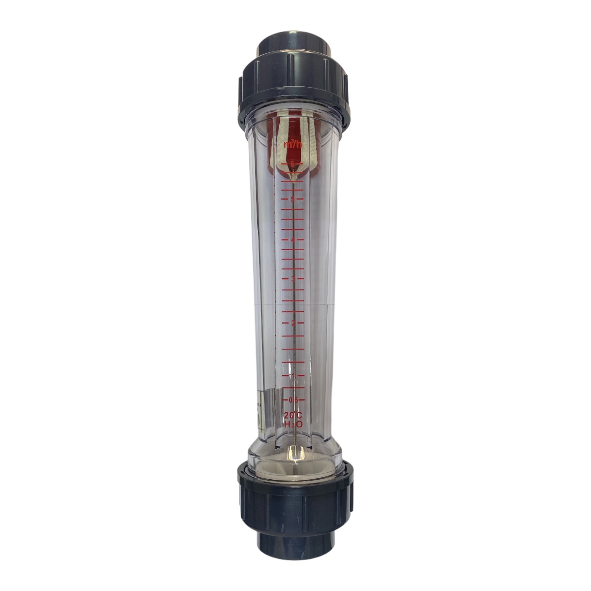 Rotâmetro Água 600 A 6000 L/h DN40 Rosca BSP