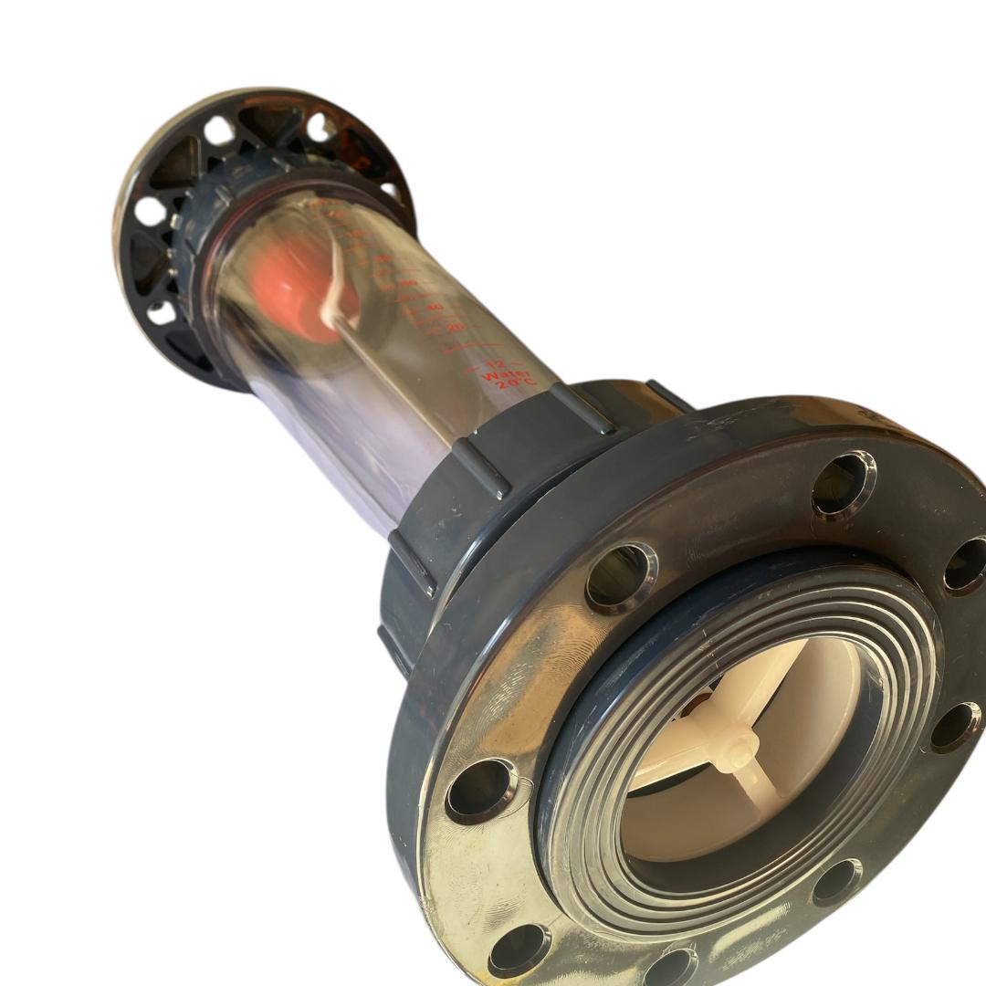 Rotâmetro Água 12 A 120 m3/h Rosca BSP 4" - Imagem 3