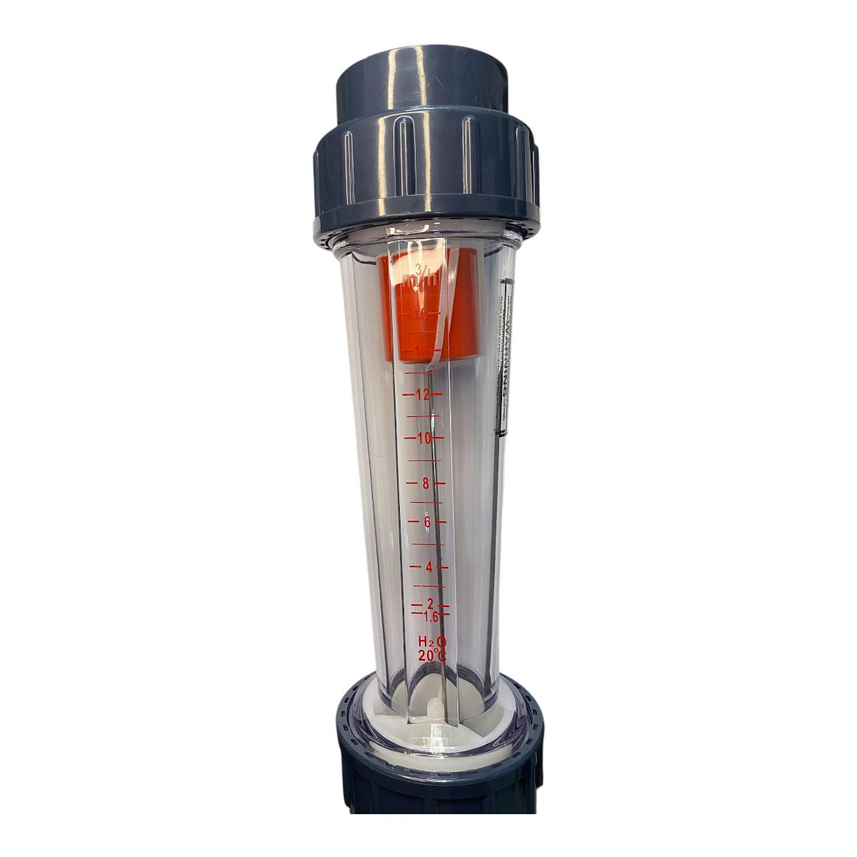 Rotâmetro Água 1600 A 16000 L/h DN50 Rosca BSP