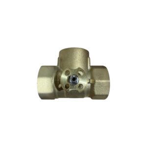 Válvula Esfera 3 Vias Latão DN40 Proporcional  s/ motor
