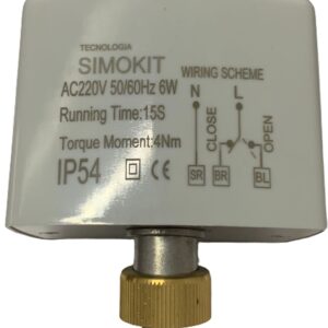 Motor Para Válvula Esfera Elétrica Simokit 12V