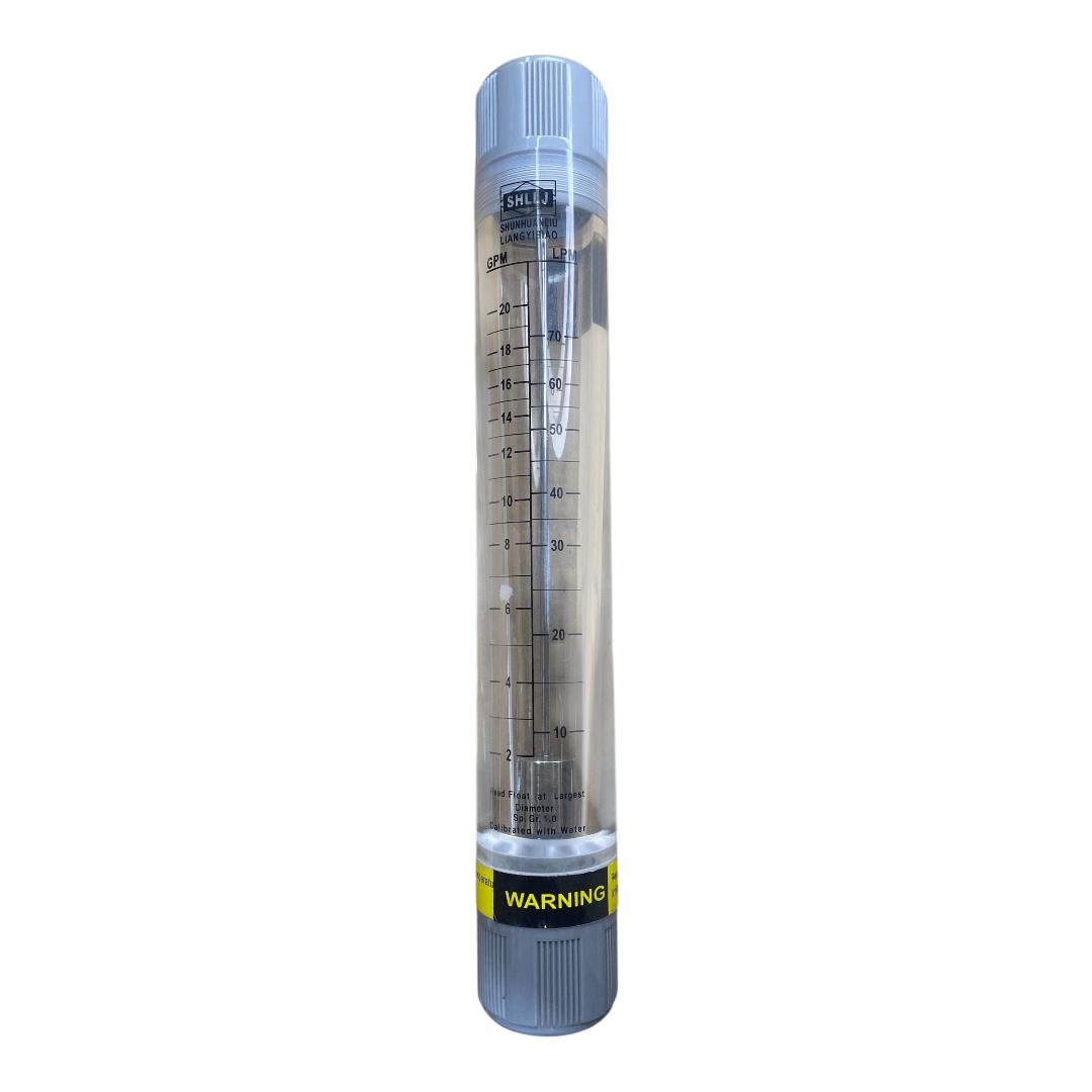 Rotâmetro Água 10 A 70 LPM BSP DN25