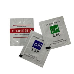 Kit 3 Sachês para Calibração de Medidor de pH 4.01 6.86 9.18
