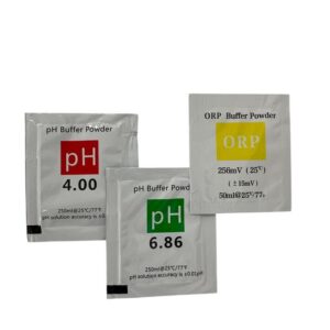 Kit Calibração Completa pH e ORP c/3 Sachês 6,86 4,00 256 mV