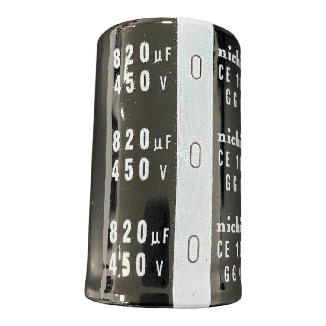 Capacitor Eletrolítico 820uf 450v 30x50mm - 2 peças