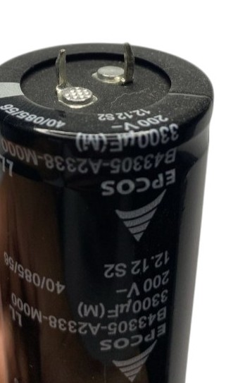 Capacitor Eletrolítico 3300uf 200v 35x65mm - Imagem 3