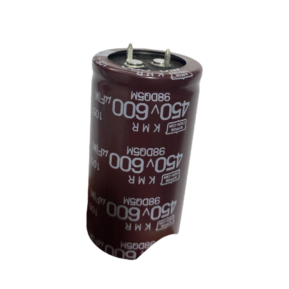 Capacitor Eletrolítico 600uf 450v 30x55mm - Imagem 3
